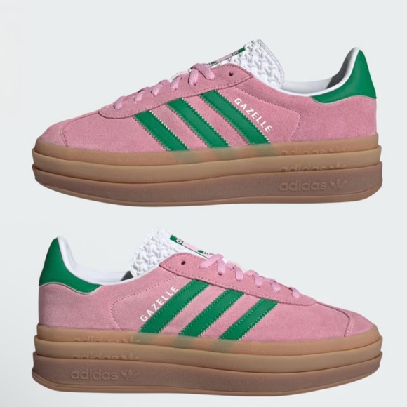 NWT [Adidas] Gazelle Bold Suede Sneakers Tennis Shoes Women’s 5.5 / Men’s 4.5 - Picture 5 of 16